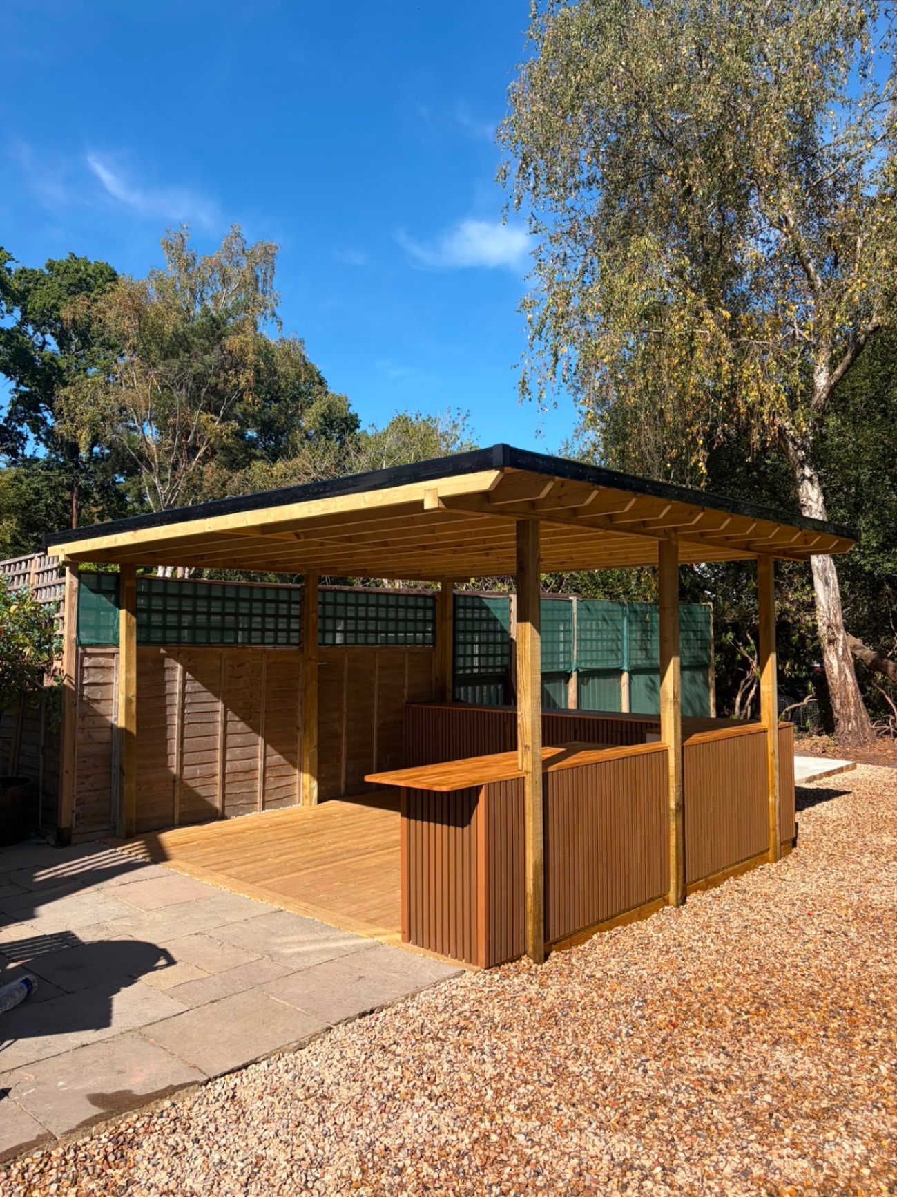 Finished covered bar — RINGWOOD