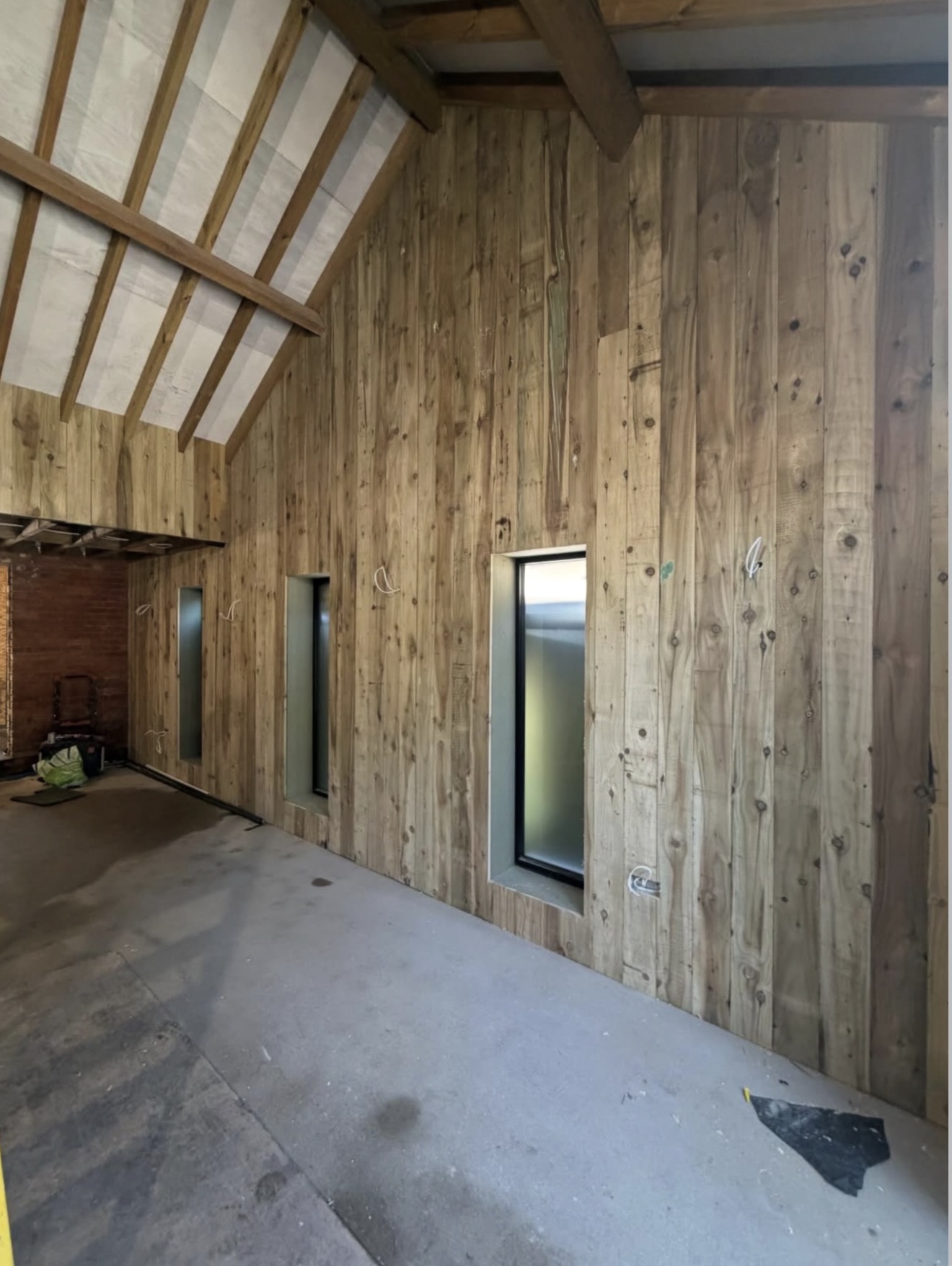 Vaulted garden room cladding — RINGWOOD
