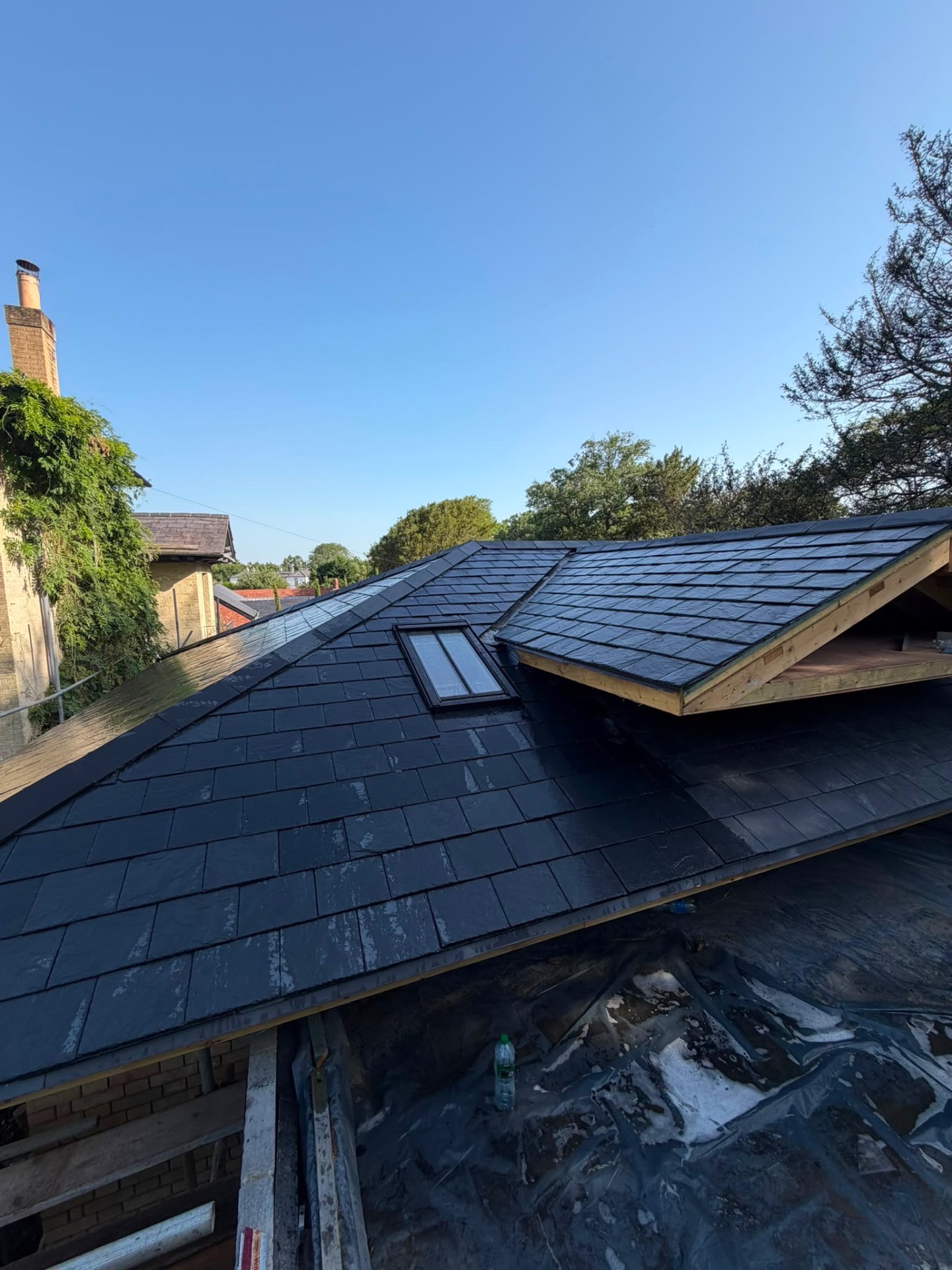 New slate roof & dormer framing — RINGWOOD