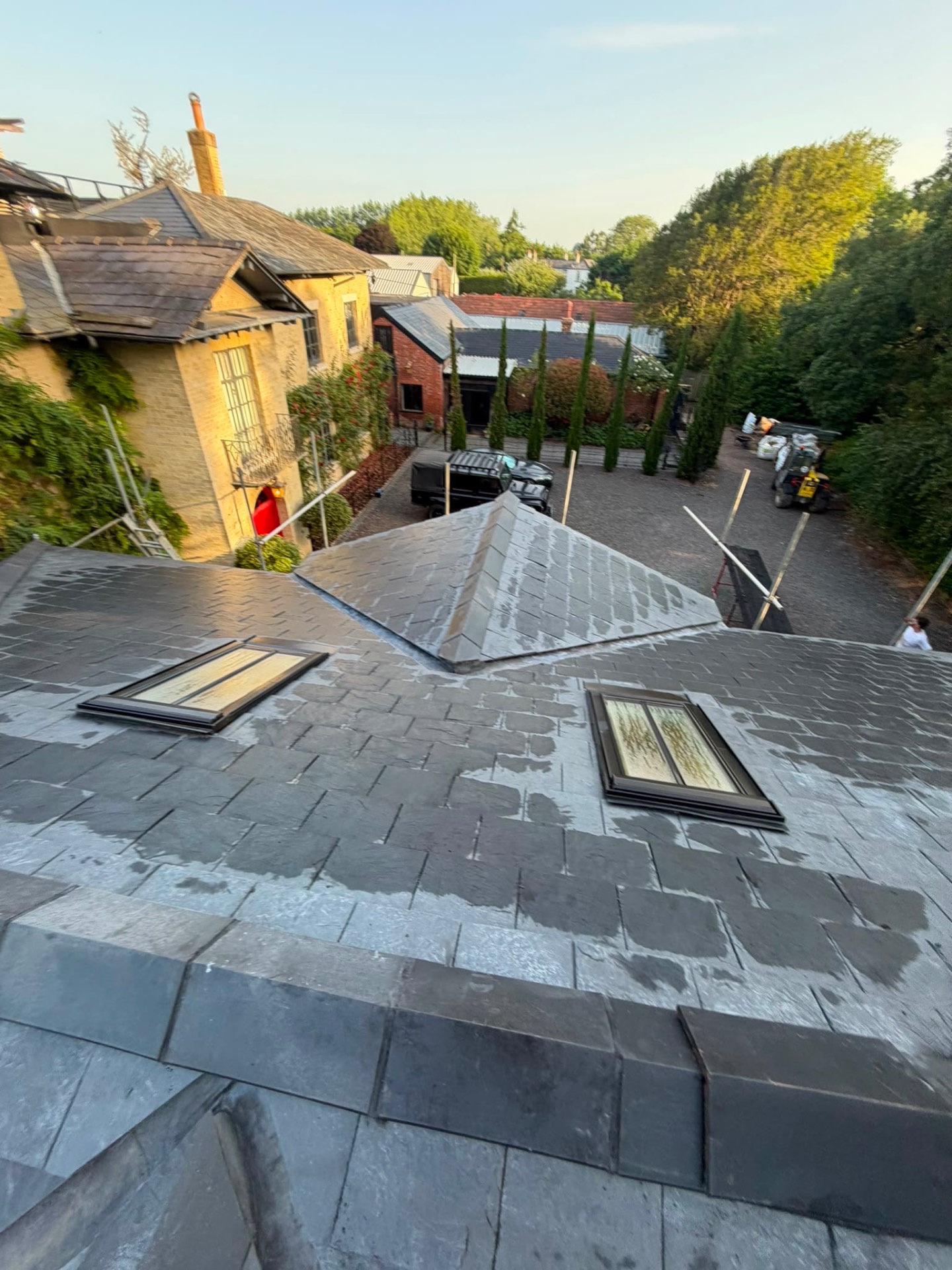 Slate slope & lead hips — RINGWOOD