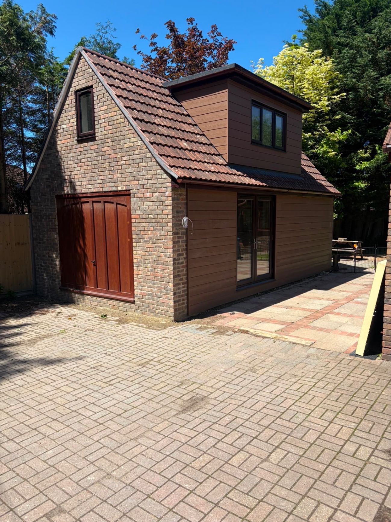 Garage conversion with dormer — RINGWOOD
