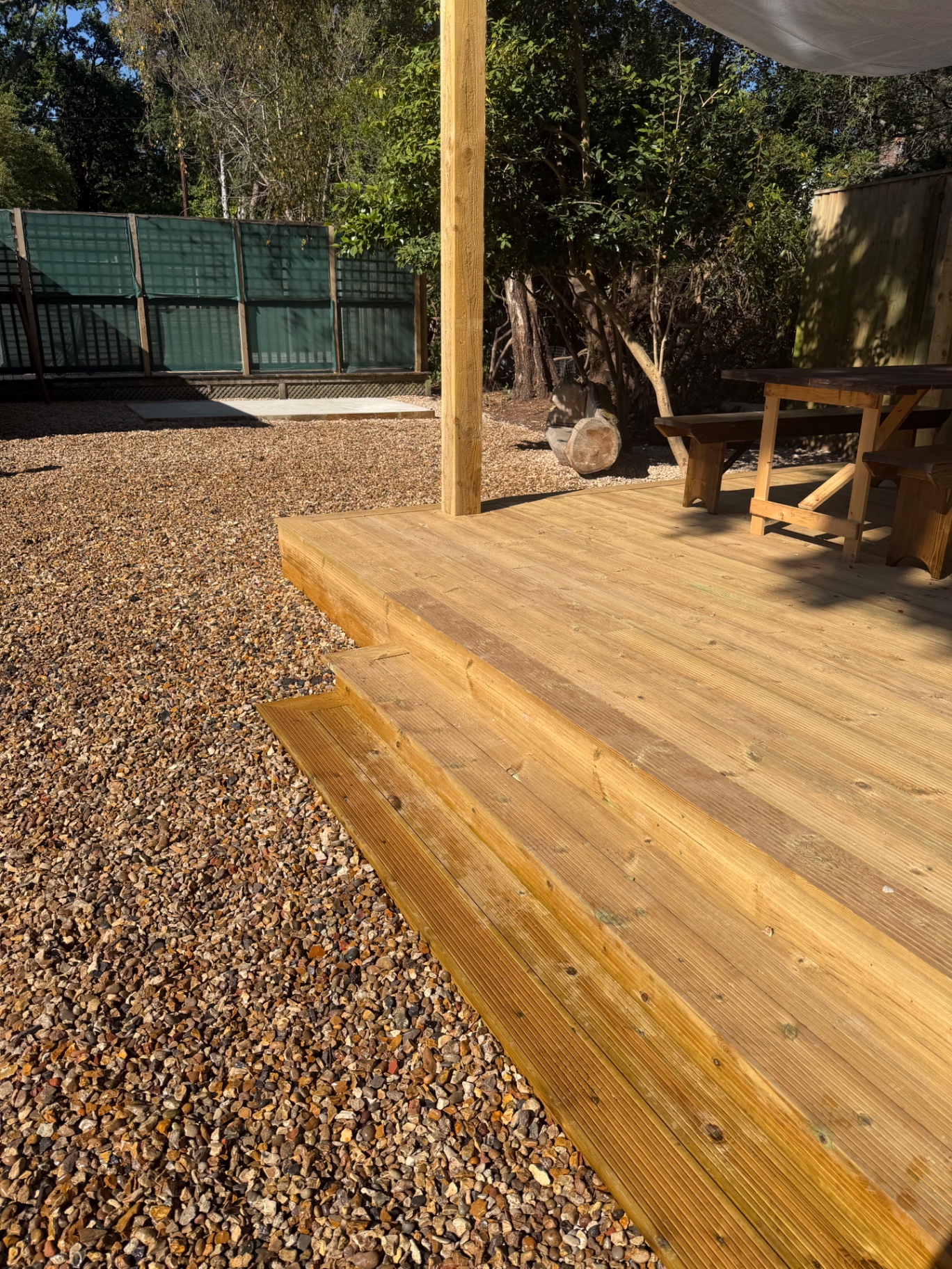 Deck steps & landing — RINGWOOD