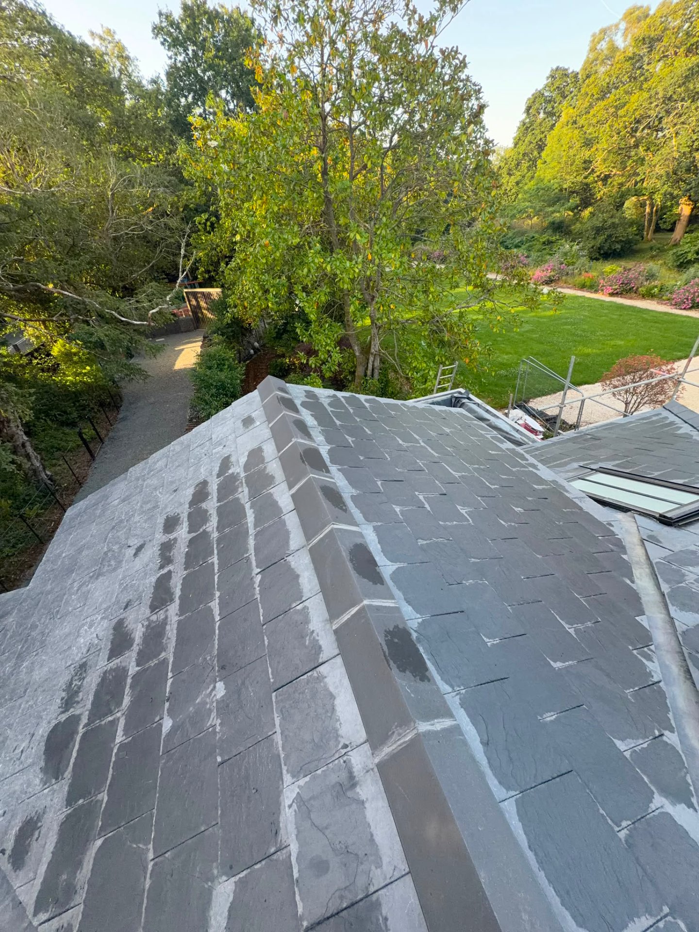 Slate roof ridge run — RINGWOOD